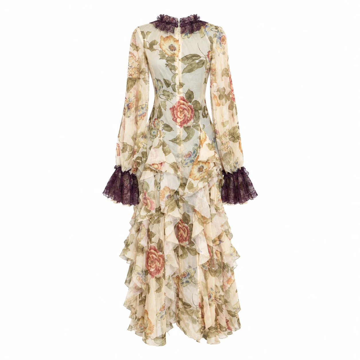 Malia Cascade Maxi Dress