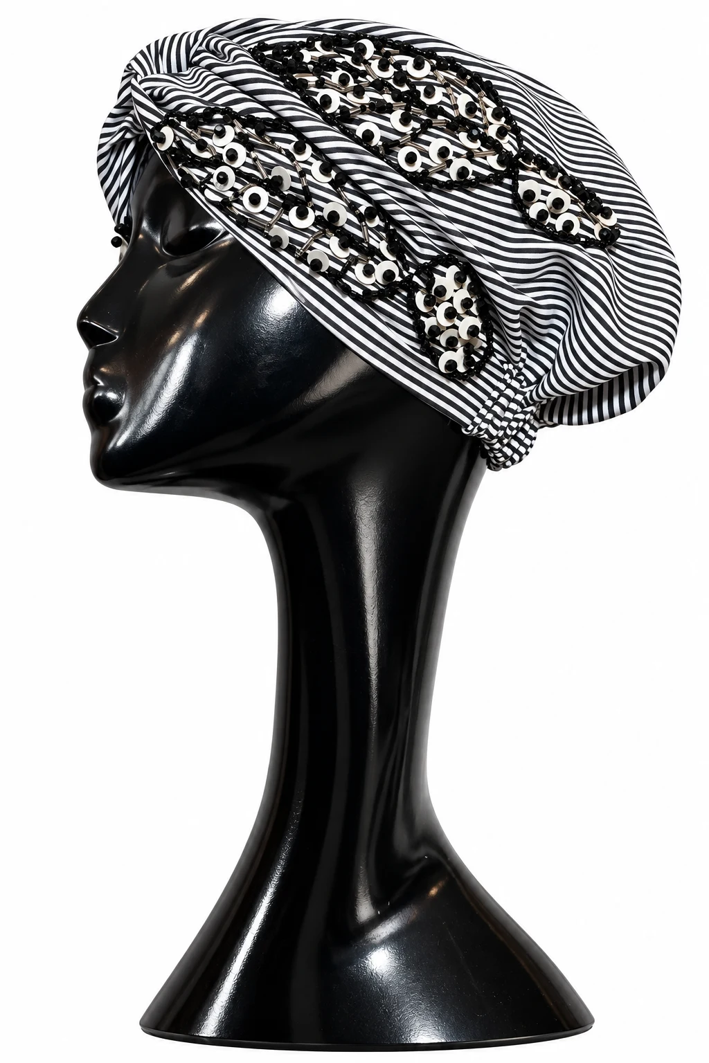 Candy Crush Noir Turban