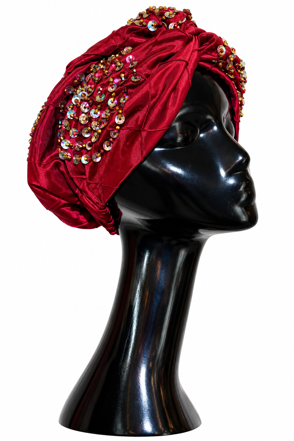 Candy Crush Elevated Beaded Turban